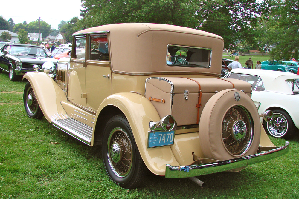 1932 Franklin, Das Awkscht Fescht, Macungie, PA 2014 Collectible car